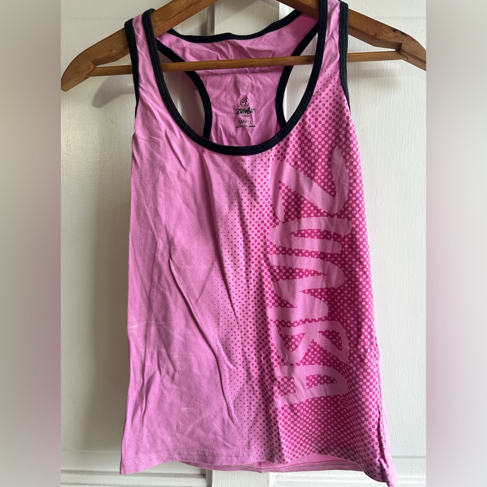 Zumba Fitness Vibrant Pink Tank Top